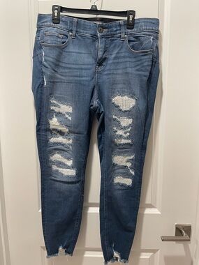 Torrid Distressed Bombshell Skinny Jeans